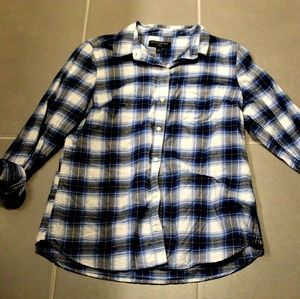 Flannel button down